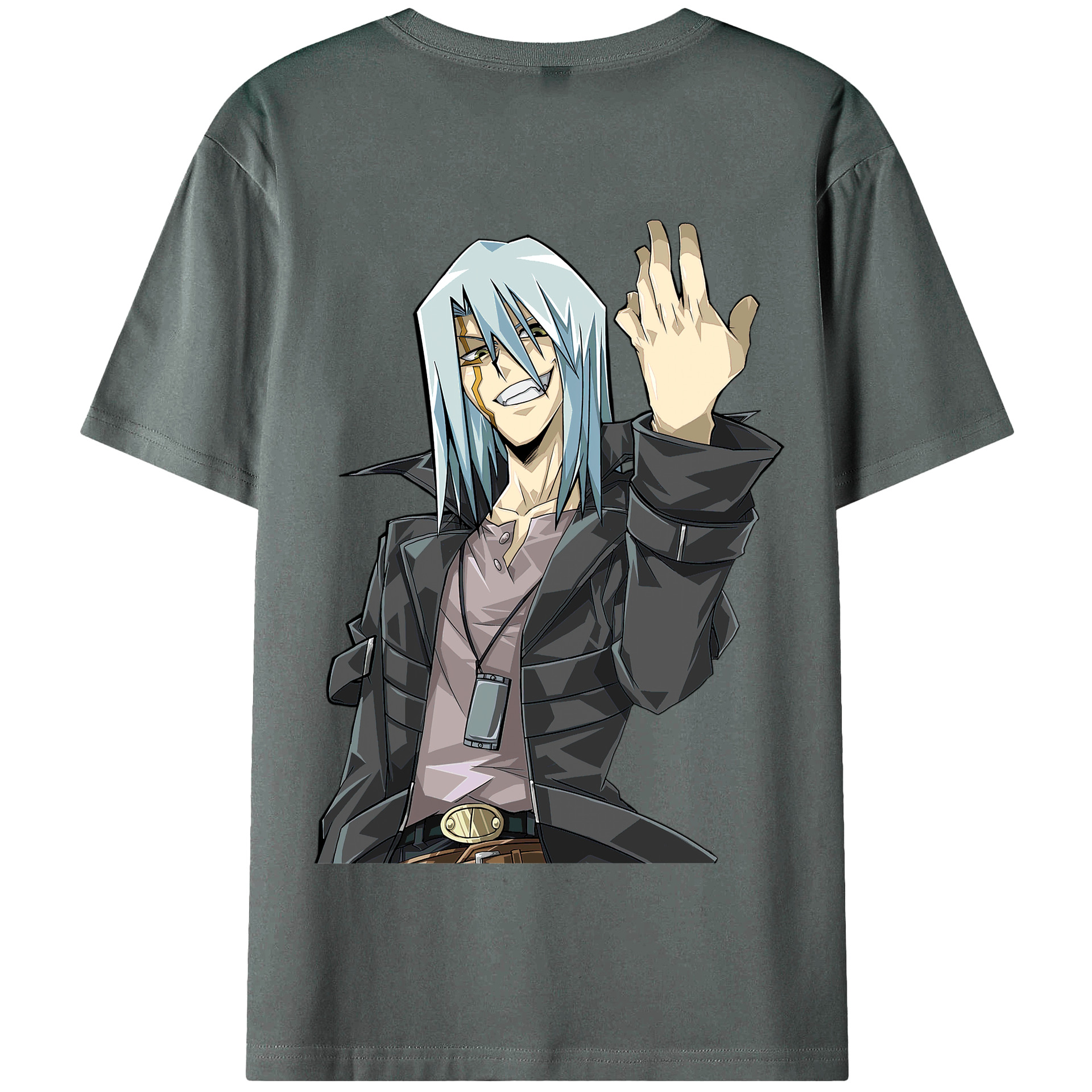 （画像用） 遊☆戯☆王 Yu-Gi-Oh! 綿100％半袖Tシャツ（背面プリント）